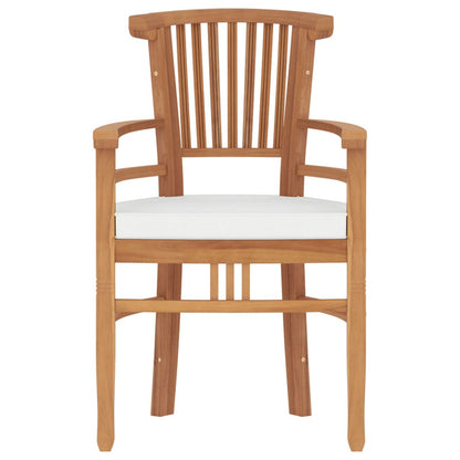 Vidaxl Juego De Comedor De Jardín 7 Piezas Madera Maciza De Teca_4
