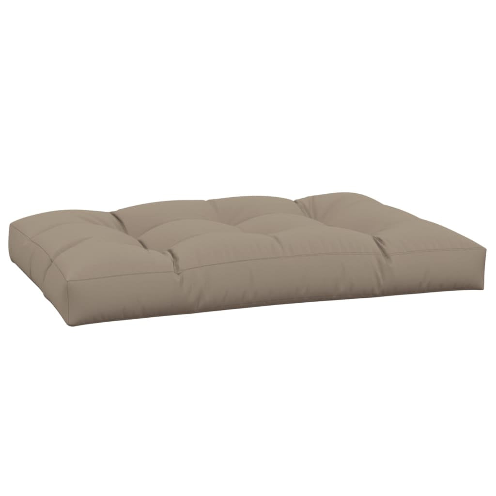 Vidaxl Cojín De Asiento De Jardín De Tela Gris Taupe 120x80x12 Cm_3
