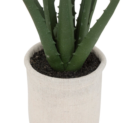 Planta De Aloe En Maceta Natural H29cm_2