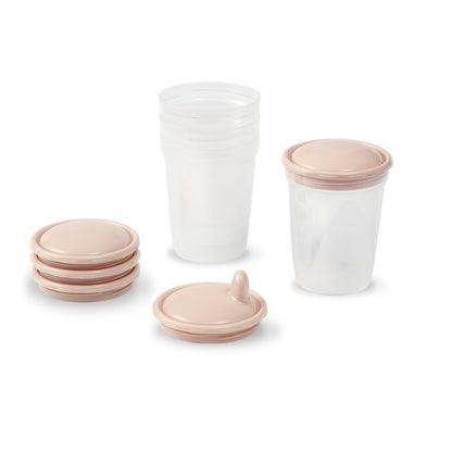 Recipientes Para La Leche Y Alimentos Pack 4 Unid. Beige_0