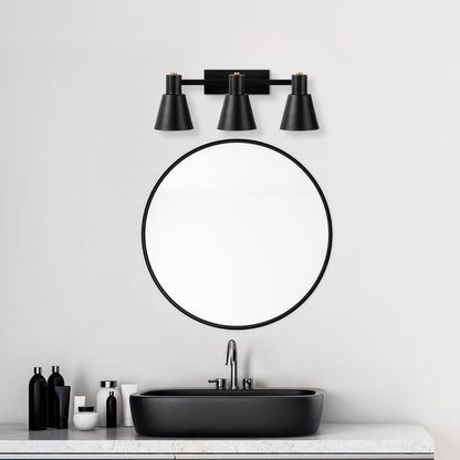 Aplique De Pared, Metal , Negro, 60x21x21, Casquillo 3 X E27 Max 40 W