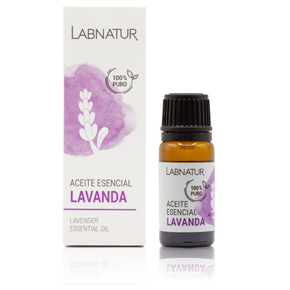 Aceite Esencial de Lavanda 100% Puro Labnatur 10 ml | Relajante y Suavizante | Piel, Masajes y Difusor | Vegano_0