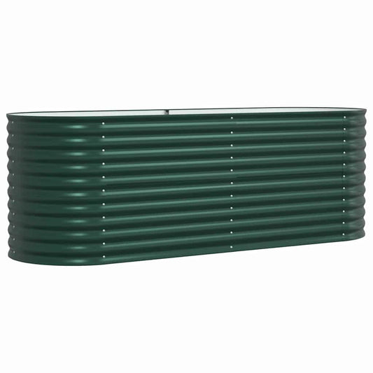 Cama Elevada Verde 240 X 80 X 81 Cm Acero_0