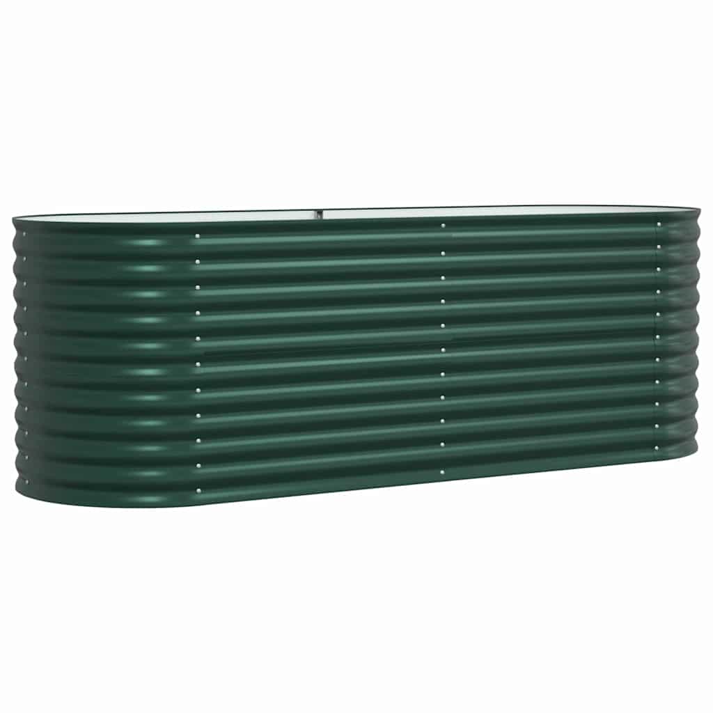 Cama Elevada Verde 240 X 80 X 81 Cm Acero_0