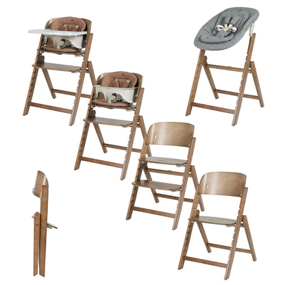 Carrello Trona Evolutiva Para Bebé Focus Moka Brown_1