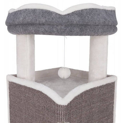 Trixie Torre Para Gatos Arma Gris Azul Y Blanco_3