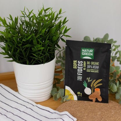 Sopa de massa com caril Naturgreen, 40g