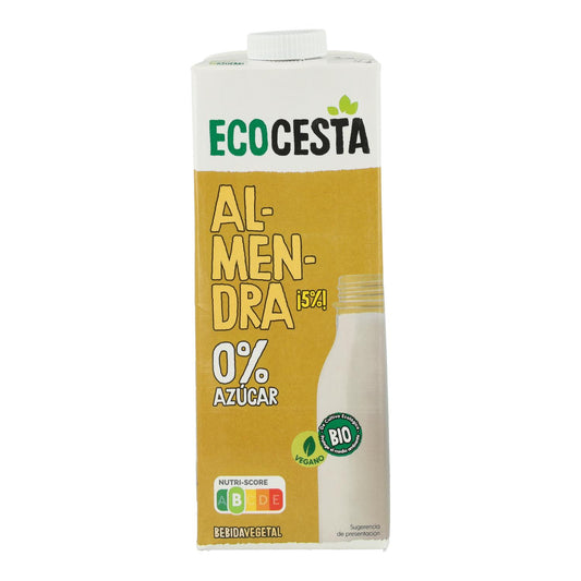 Bebida de Amêndoa Biológica 0% Açúcar, 1L Ecocesta