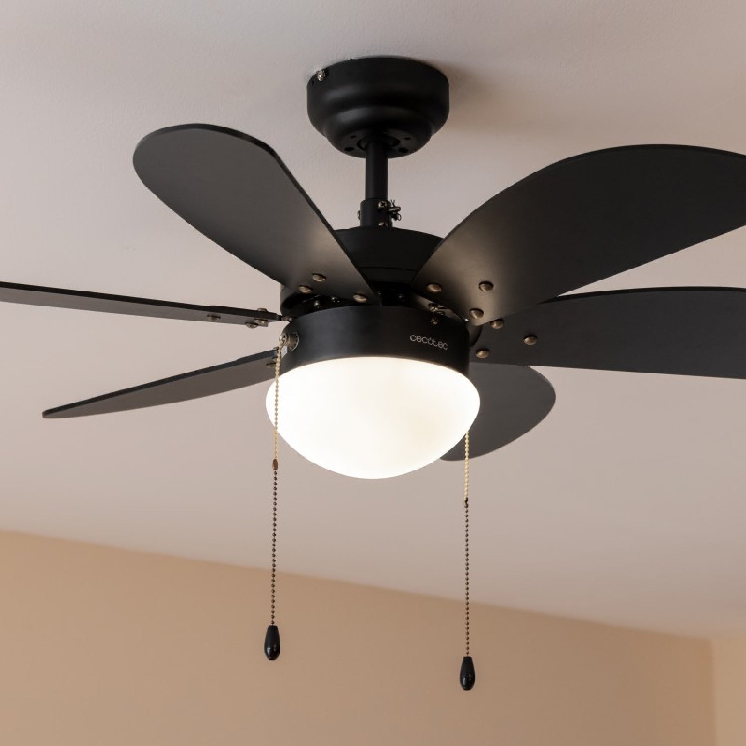 Cecotec Ventilador De Techo Con Luz Energysilence Aero 3600 Vision Full Black Cecotec_1