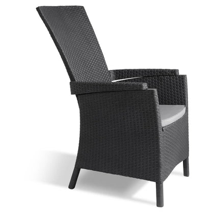 Keter Silla De Jardín Reclinable Vermont Grafito 238452_3
