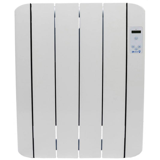 Haverland Gd4 Inerzia Radiador Eléctrico Bajo Consumo, Potencia 600w, Pantalla Digital Lcd, 4 Elementos De Aluminio E Interior De Piedra Natural_0