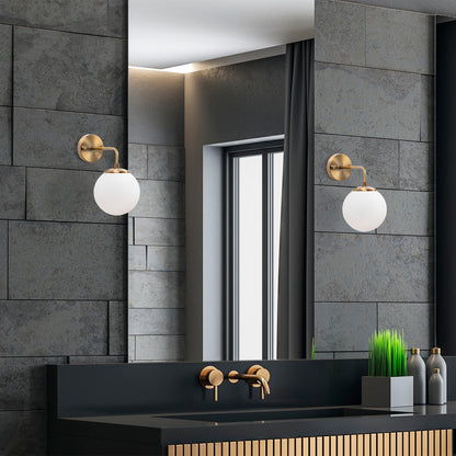 Aplique De Pared Pantalla Blanca, Metal , Vintage, 15x27x25, Casquillo E14 Max 40 W