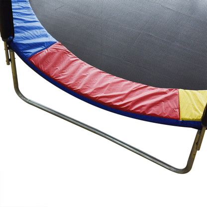 Homcom Cubierta Protectora Para Cama Elástica Trampolín Ø244 Cm Multicolor_4