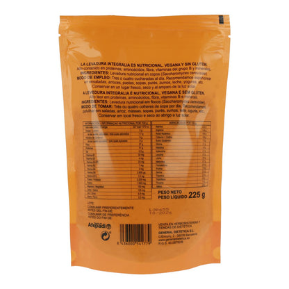 Levedura nutricional vegan e sem glúten Integralia 225 g