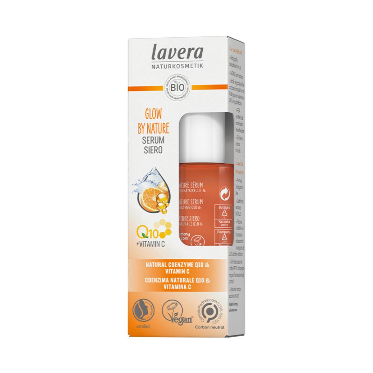 Q10 VIt C soro facial brilho por natureza, Lavera 30 ml