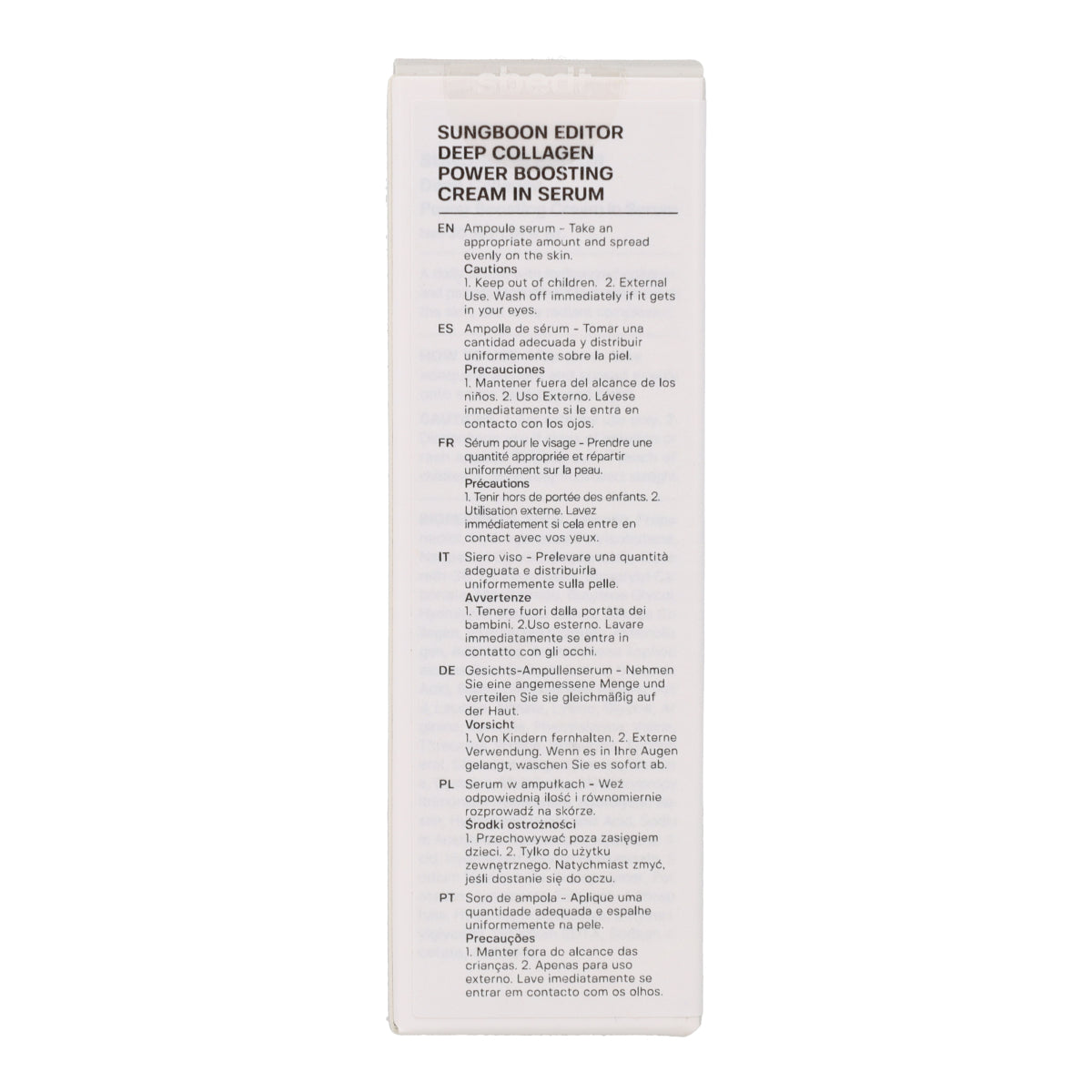 Deep Collagen Power Boosting Cream in Serum Sungboon Editor 30ml