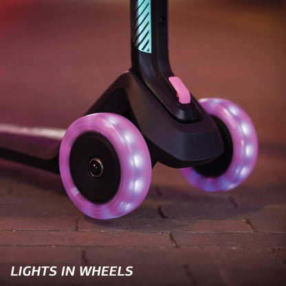Rueda Con Luz De Led Para Patinete Berg Nexo Rosa._1