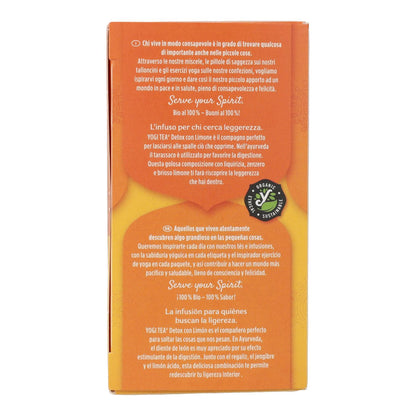 Yogi Tea BIO Detox com Limão 17 saquetas