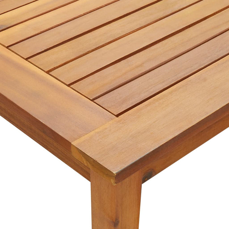 Vidaxl Set De Comedor De Jardín 5 Piezas Madera Maciza De Acacia_5