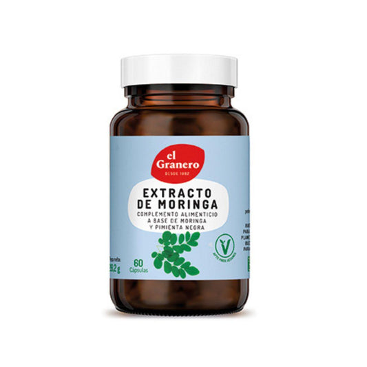 Extrato de Moringa El Granero, 60 cápsulas