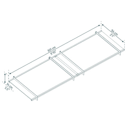 Marquise Nancy 301x94 cm 