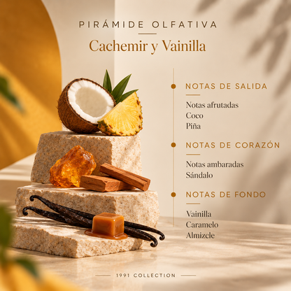 Ambientador Pulverizador Cachemir y Vainilla SYS Aromas 300 ml | Colección 1991 | Aroma Dulce y Cálido | Reconfortante_2