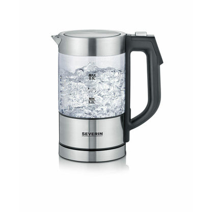 Severin Wk 3458 Tetera Eléctrica 0,5 L 1100 W Negro, Transparente_1