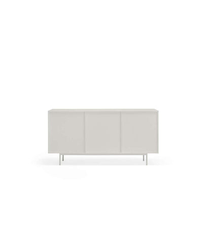Mueble Aparador Modelo Sierra 3 Puertas 3 Cajones Interiores Acabado Blanco, 159.2cm(ancho_3