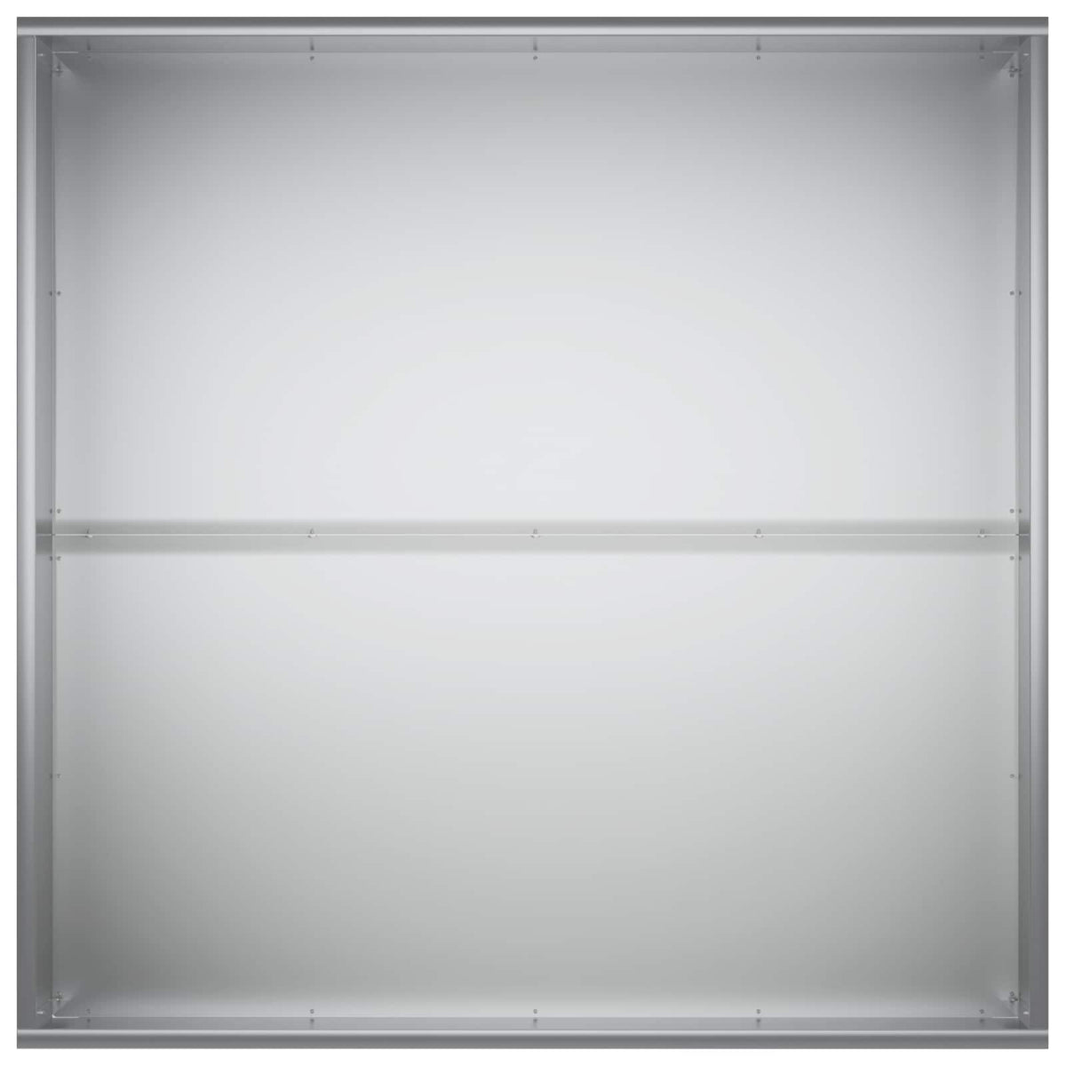 Macetero De Jardín Plateado 80 X 80 X 40 Cm Acero Galvanizado_3