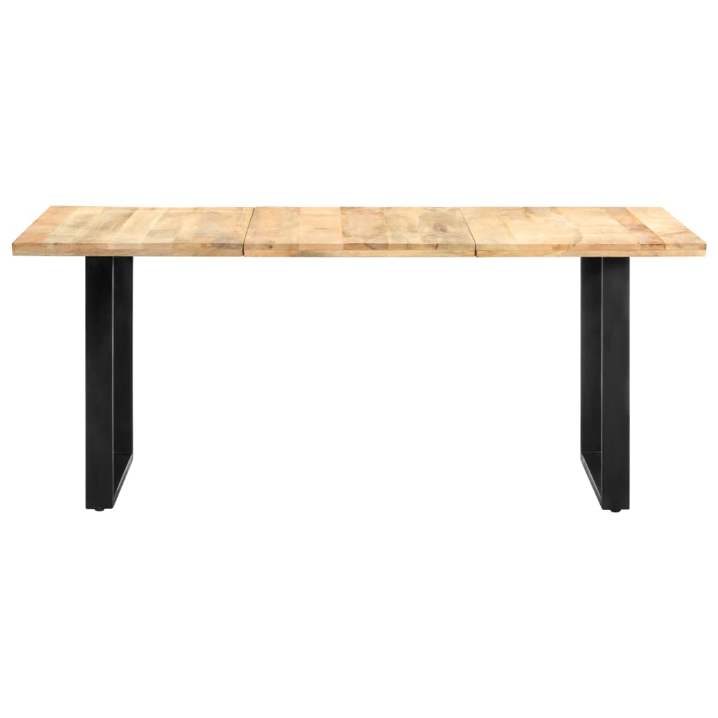 Mesa De Comedor De Madera Maciza De Mango 180x90x76 Cm_0