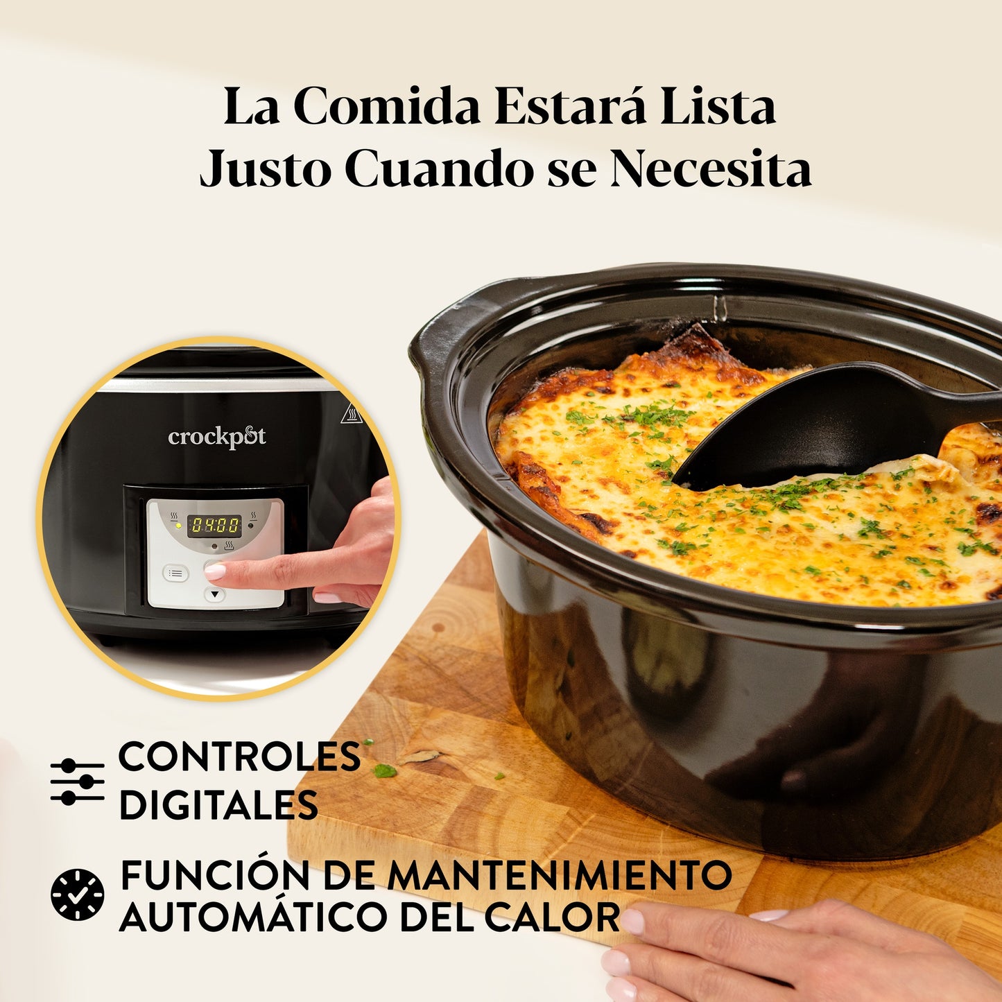 Panela elétrica de cozedura lenta 3,5 L CSC113X