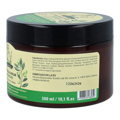 Máscara capilar para reparação e nutrição de cabelos secos e danificados, Oma Gertrude, 300 ml
