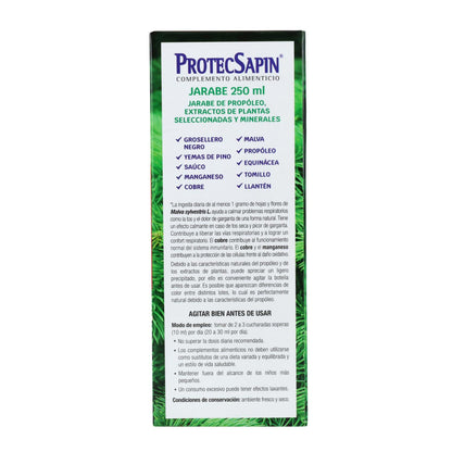 EMBALAGEM Protecsapin Natysal Xarope 250 ml
