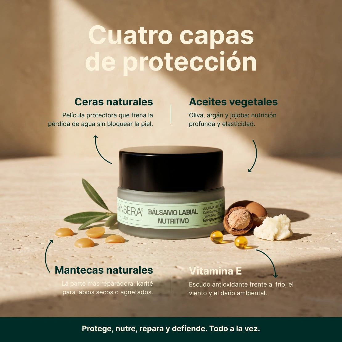 Bálsamo Labial 100% Natural 15 Ml Synsera Labs_4