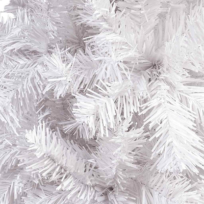Vidaxl Árbol De Navidad Delgado Blanco 150 Cm_4