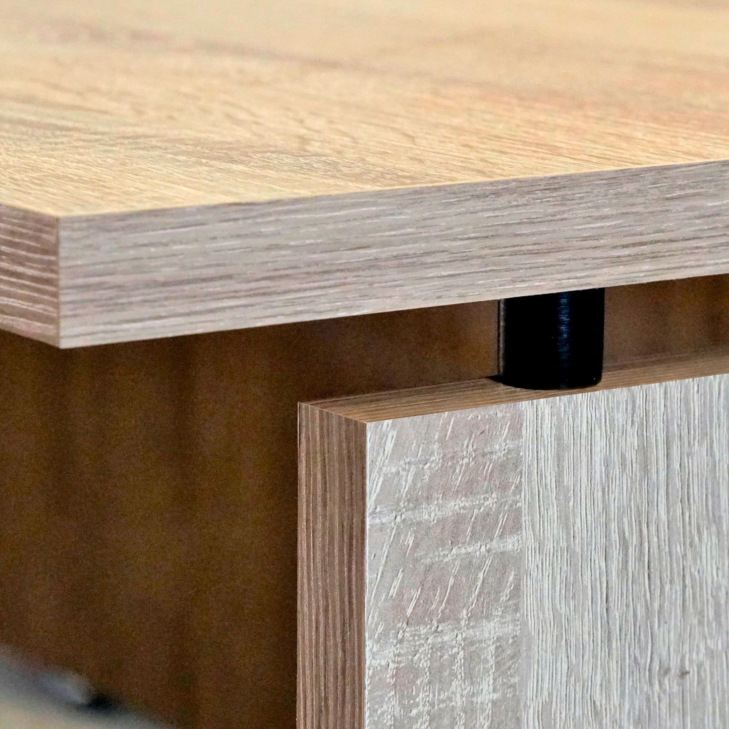 Escritorio, Mesa De Ordenador Oficina, Estudio 76 X 120 X 68 Cm, Despacho, Habitación, Desk, Briebe, Zenith, Madera_4