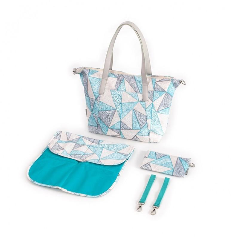 Bolsa de carrinho Lady Mum com muda fraldas