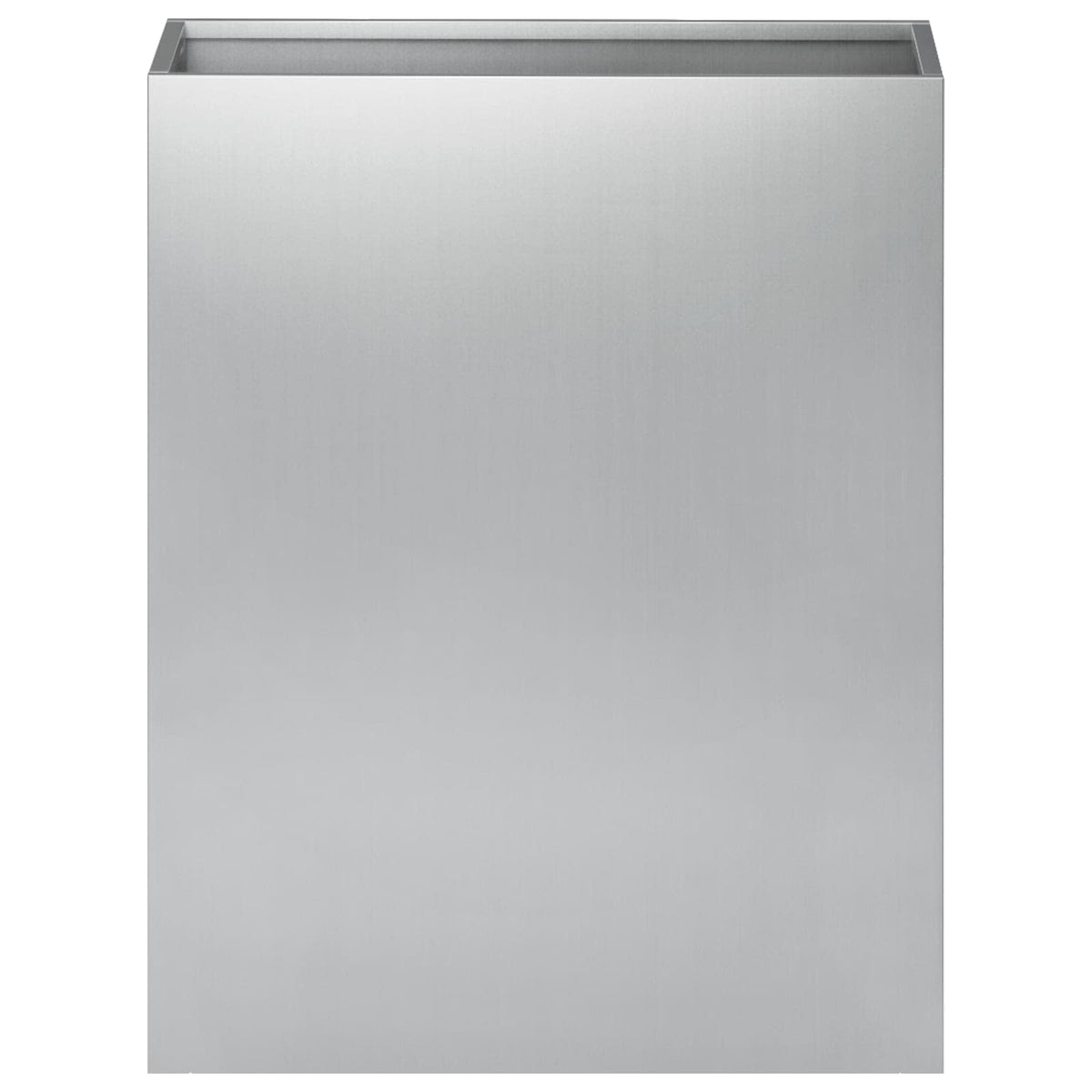 Macetero De Jardín Plateado 40 X 20 X 50 Cm Acero Galvanizado_2