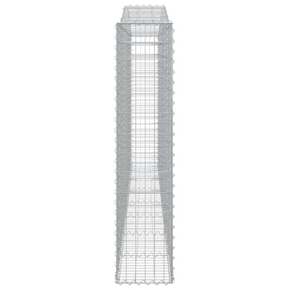 Cestas Gaviones 4 Uds Forma De Arco Hierro 400x30x140/160 Cm_4
