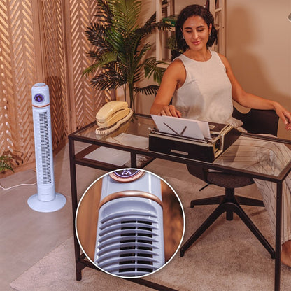 Cecotec Ventilador De Torre Energysilence 1090 Skyline Retro Smart Blue Cecotec_3