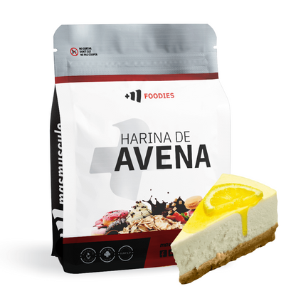 Harina De Avena - 2kg - Tarta De Queso Con Limon - Avena - Masmusculo_0