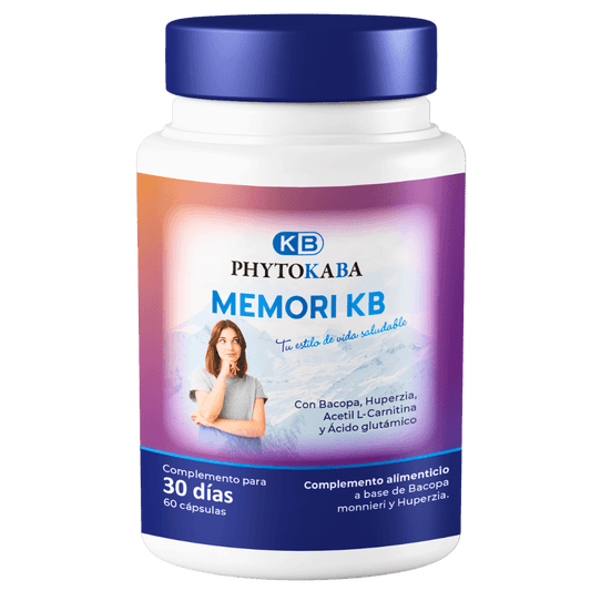 Memori Kb 60 Cápsulas Con Bacopa Y Huperzia. Cognitivo_0
