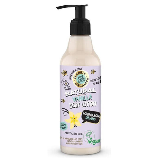 Madagascar Dreams Skin Super Good Loção Corporal Natural Baunilha 250ml