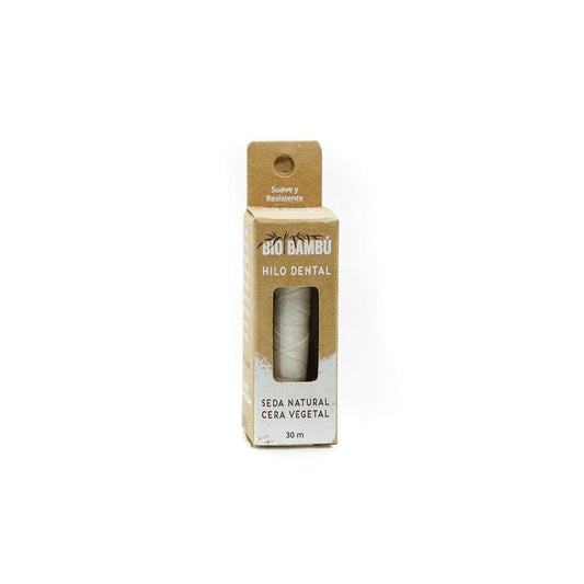 Fio dentário de cera vegetal Bio Bamboo