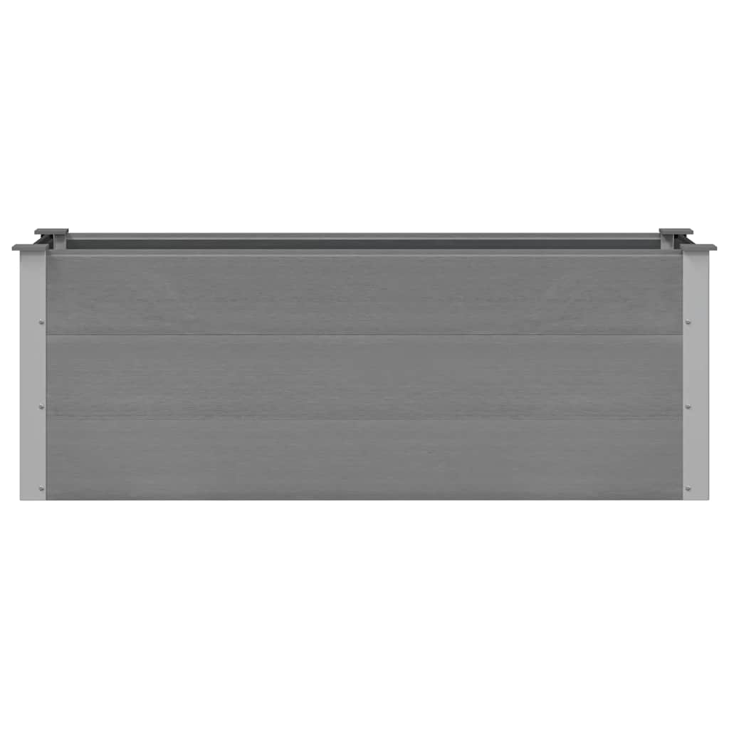Arriate De Wpc Gris 150x50x54 Cm_3