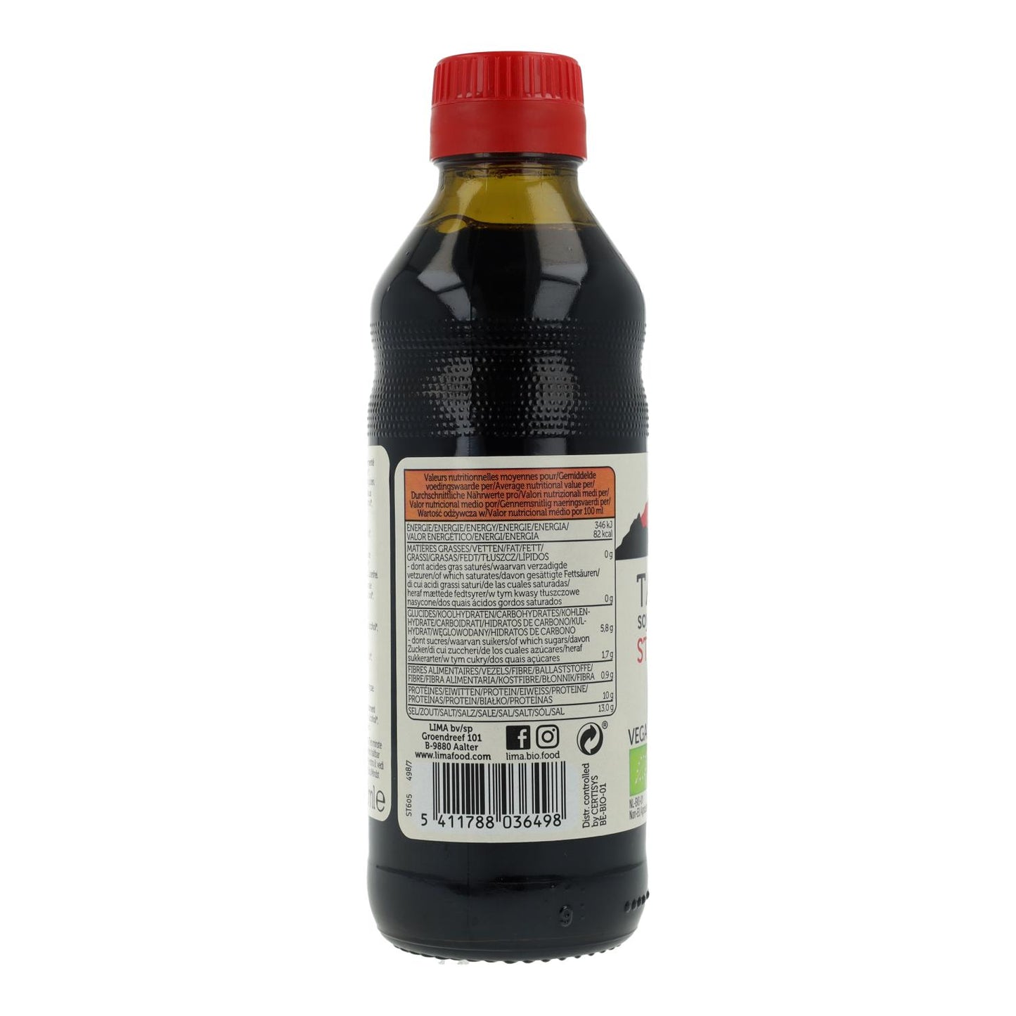 Molho de soja Tamari sabor limão forte 250ml