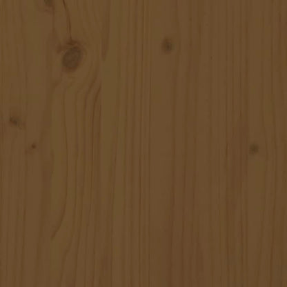 Vidaxl Juego De Muebles Jardín 7 Pzas Madera Maciza Pino Marrón Miel_5