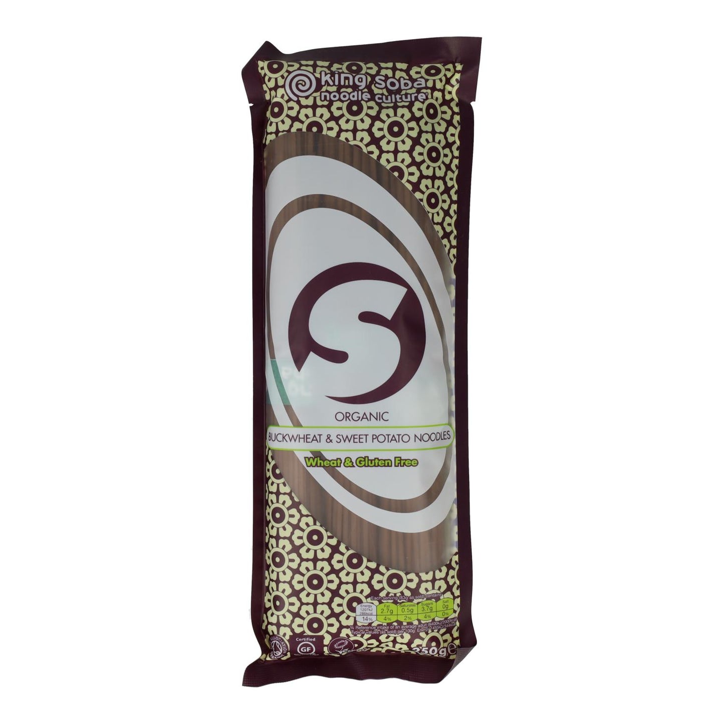 Massa King Soba de Trigo Sarraceno e Batata Doce 250g 