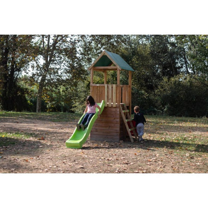 Parque Infantil Masgames Tibidabo L Techo De Lona Casita: Con Casita En La Base._4