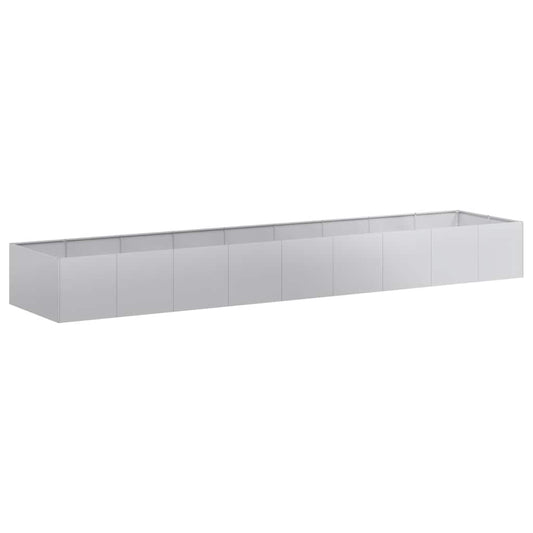 Jardinera De Acero Galvanizado 360x80x40 Cm_0